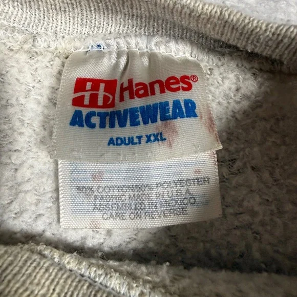 Miami Dolphins Sweatshirt Mens 2XL Gray Vintage 1995 NFL Crewneck Wave Spell Out - Picture 7 of 15